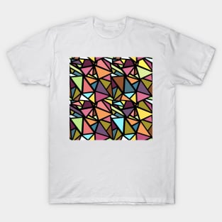 Colorful triangles pattern 6 T-Shirt